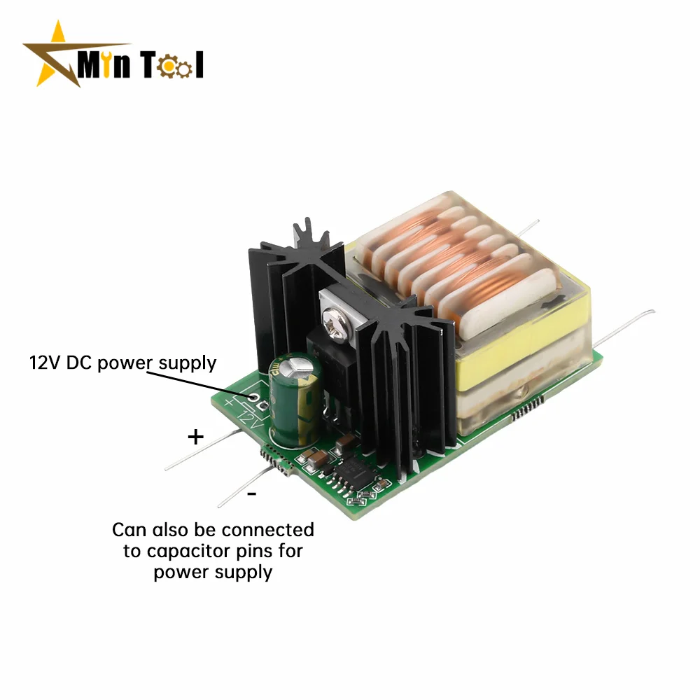 15KV High Voltage Module Arc Generator 20KHz High Frequency Industrial Igniter for DIY Electronic Component Kit