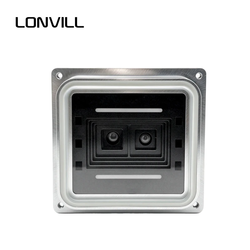 LONVILL Weatherproof Anti Condensation Wide Temperature Long Range 2m Barcode Reader Module for Outdoor Toll Booth