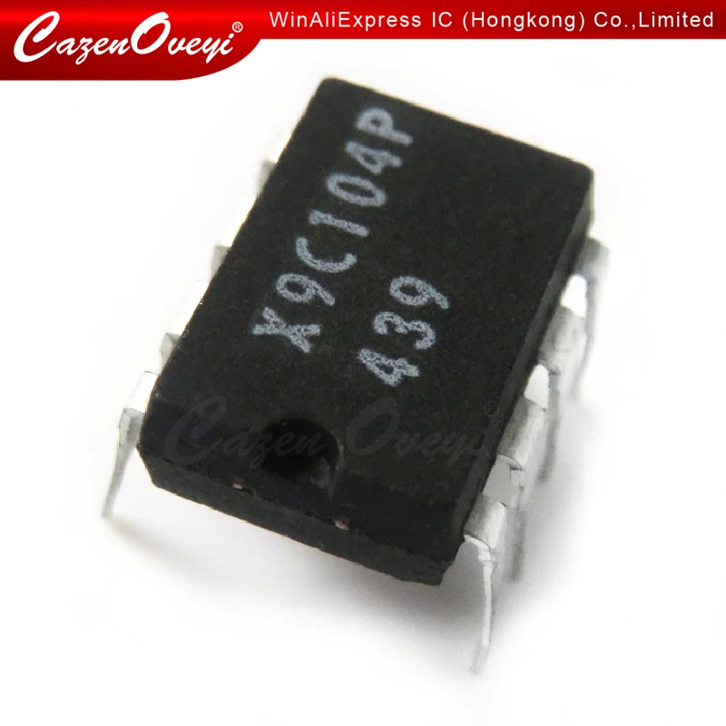 2pcs/lot X9C104P X9C104 DIP-8 In Stock