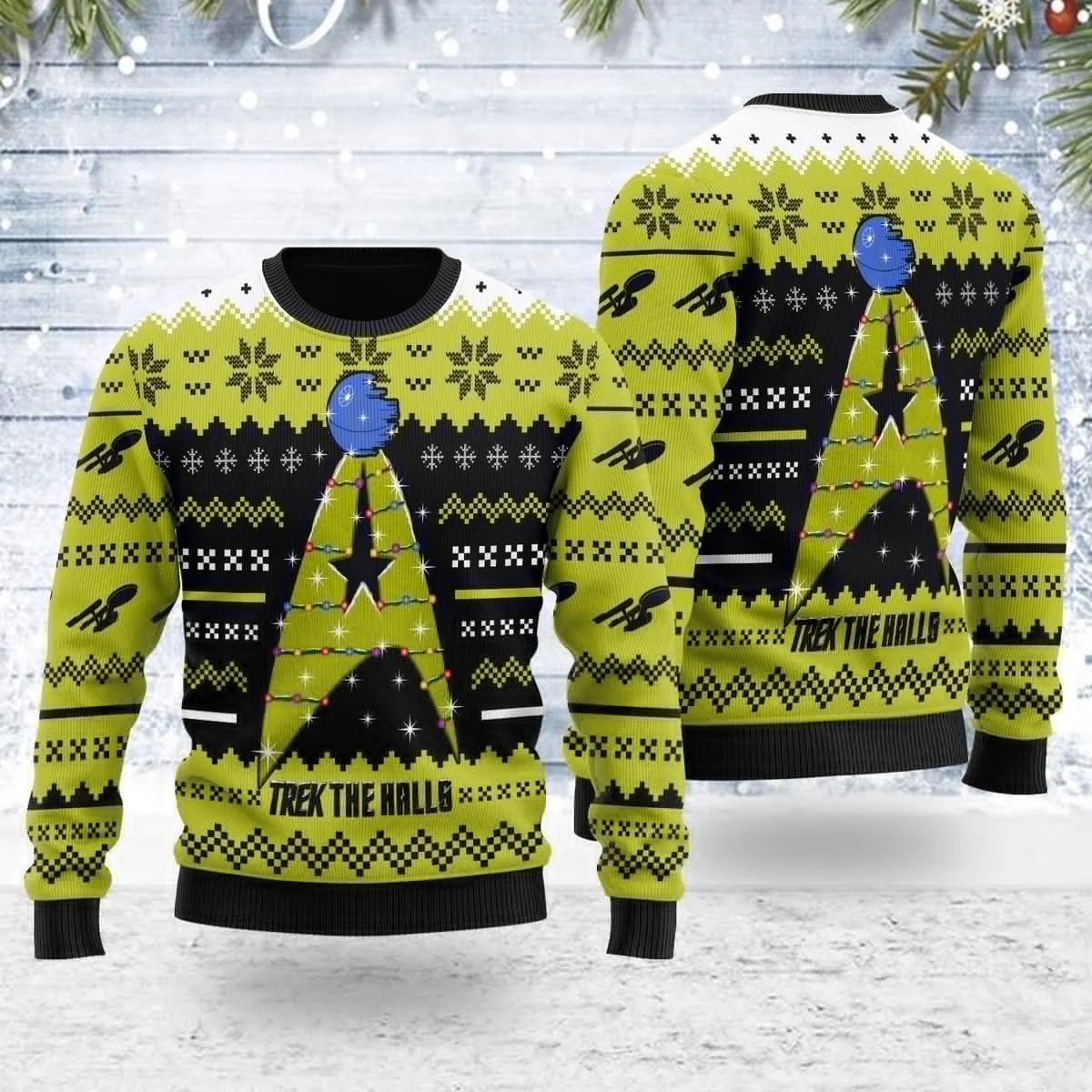 Captain Picard Star Trek Ugly Christmas Sweater Cartoon Anime Women Men Pullover Tops 2025 New Fashion Couple Hoodie Sweatshirt