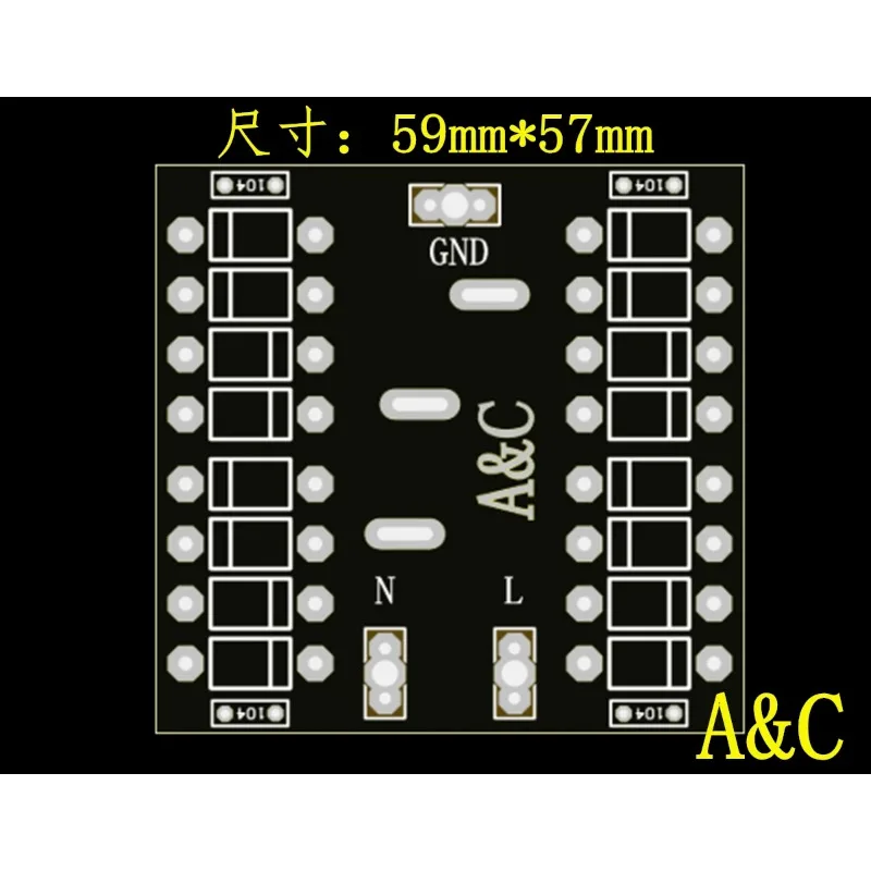 220V Power Filter Board Isolates DC Components and Absorbs Peak Pulse Clutter