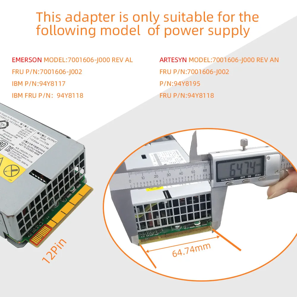 Upgrade Version ATX 17x 6Pin Power Supply Breakout Board Adapter Converter 12V for Ethereum BTC Mining