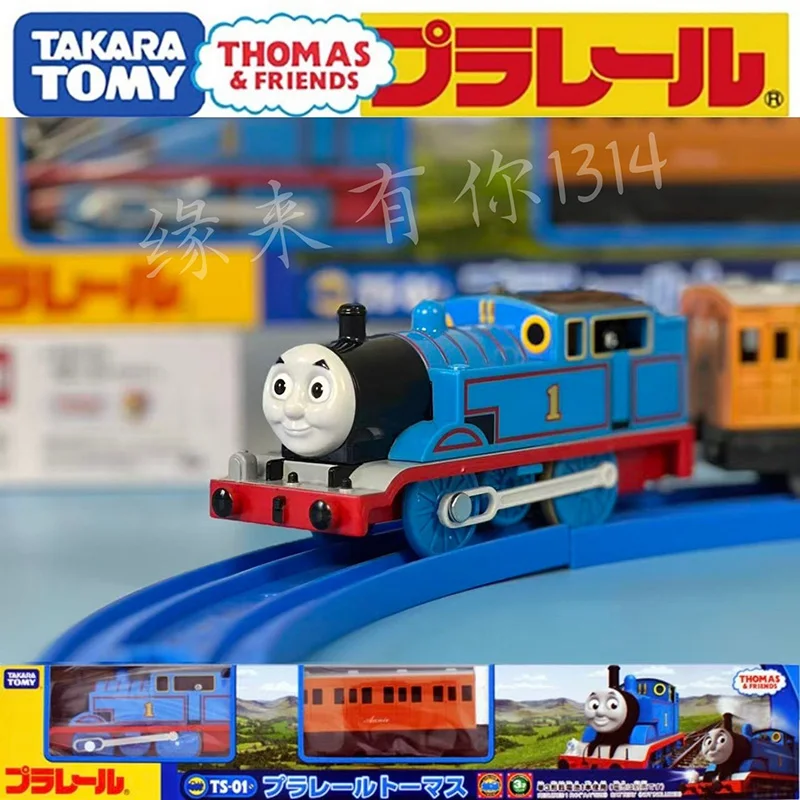 Takara Tomy Tomica Thoma & Friends tren eléctrico juguetes niños Diecast Percy Toby Gordon Henry vehículo modelo motor regalo de vacaciones