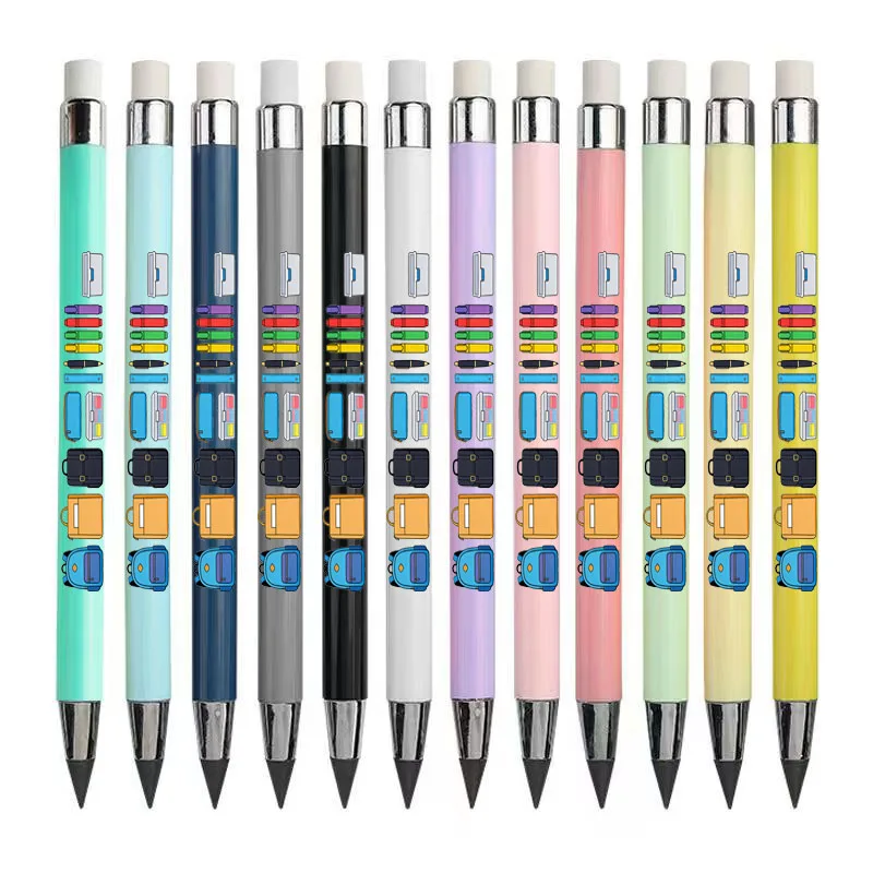 

12pcs stationery pattern eternal pencil is not easy to break pencil student sketch penci