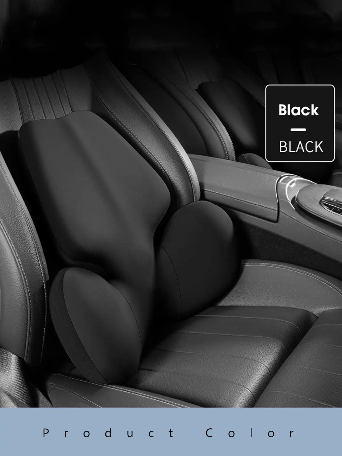 

1 шт. автомобильная подушка для поясничной поддержки - защита талии водителя, поясничная подушка для сидений грузовика, поясничная подушка для автомобиля