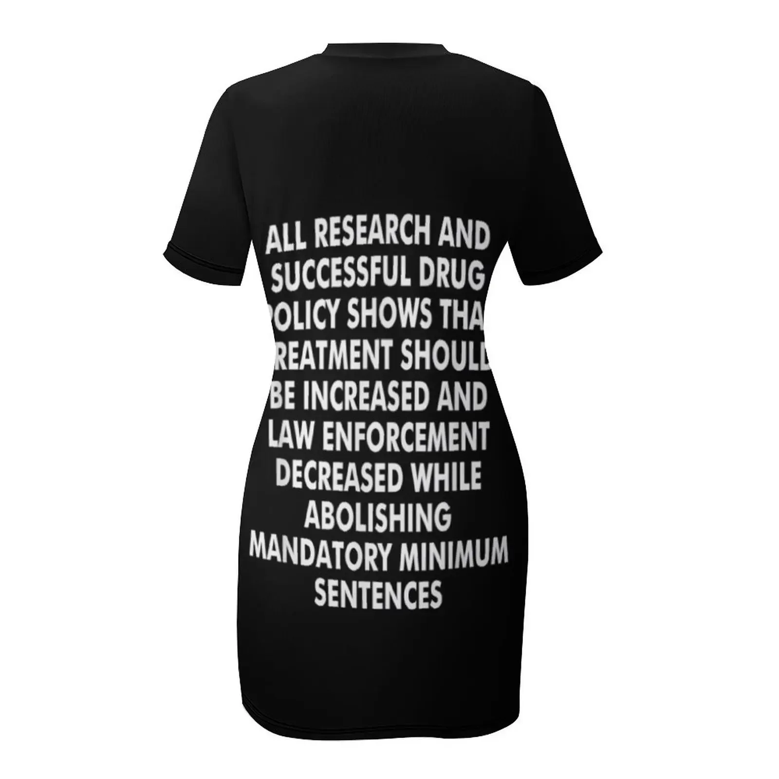 جميع الأبحاث والسياسة المدوية الناجحة تي شيرت فستان بأكمام قصيرة فساتين نسائية