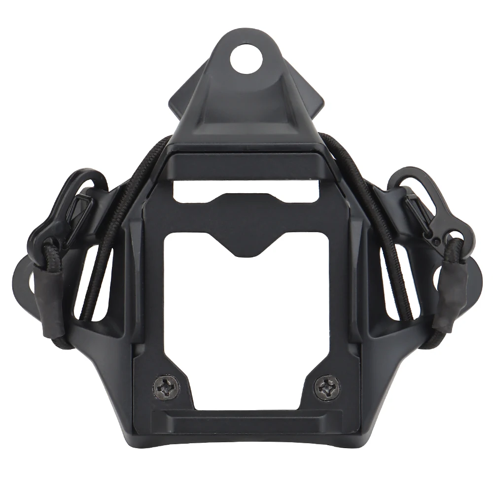 Vulpo novo capacete tático/escudo adaptador de montagem nvg de três furos/escudo modular de alumínio para o capacete rápido mich af wendy rápido