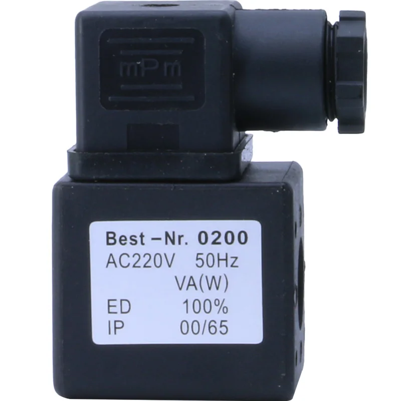 

Катушка электромагнитного клапана Вся медь Best-Nr. 0200/1,6 Hilong тип AC220V/110/DC24V с апертурой 13 мм