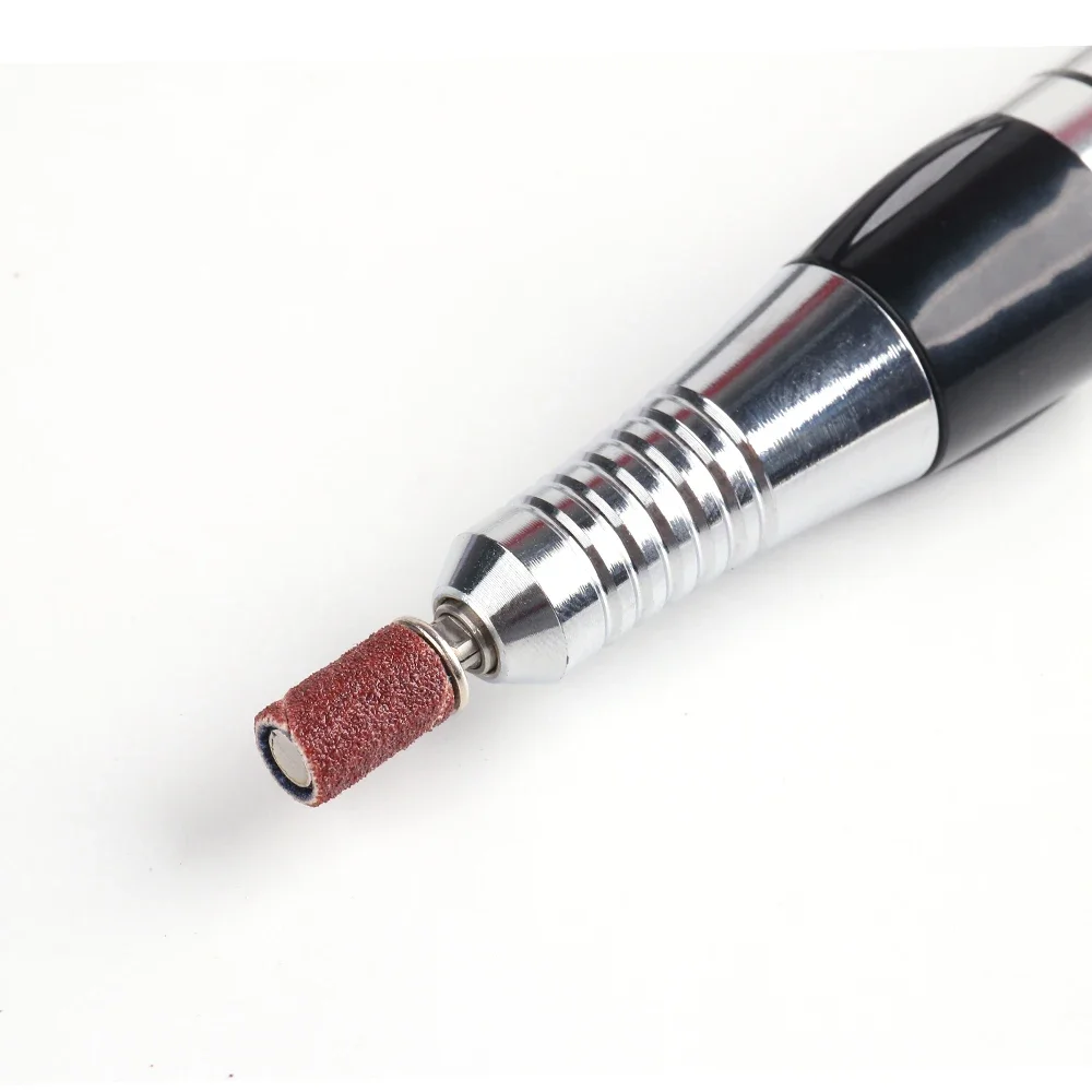 Bandes de capuchon de ponçage pour Machine de manucure électrique, grain 80/120/180, foret à ongles, limes, ensemble d'outils de pédicure, 210 pièces/boîte