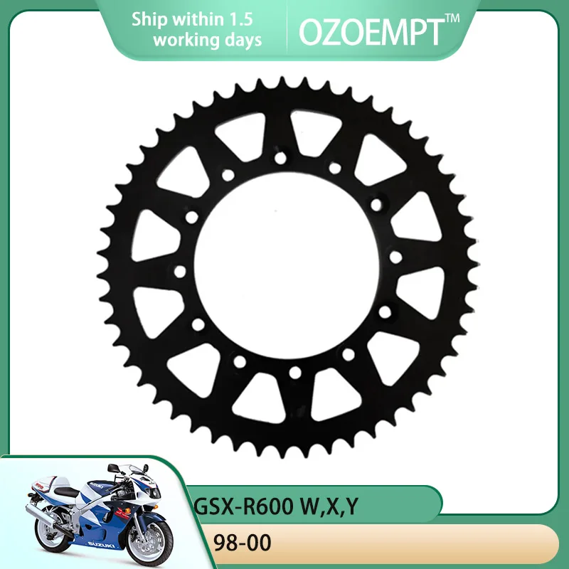 

OZOEMPT 525-46T Motorcycle Rear Sprocket Apply to GSX-R600 W,X,Y 98-00