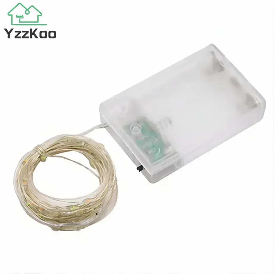 

1 ~ 20 м гирлянды USB батарея медная проволока гирлянда лампа уличное водонепроницаемое сказочное освещение Рождественский декор для свадебной вечеринки