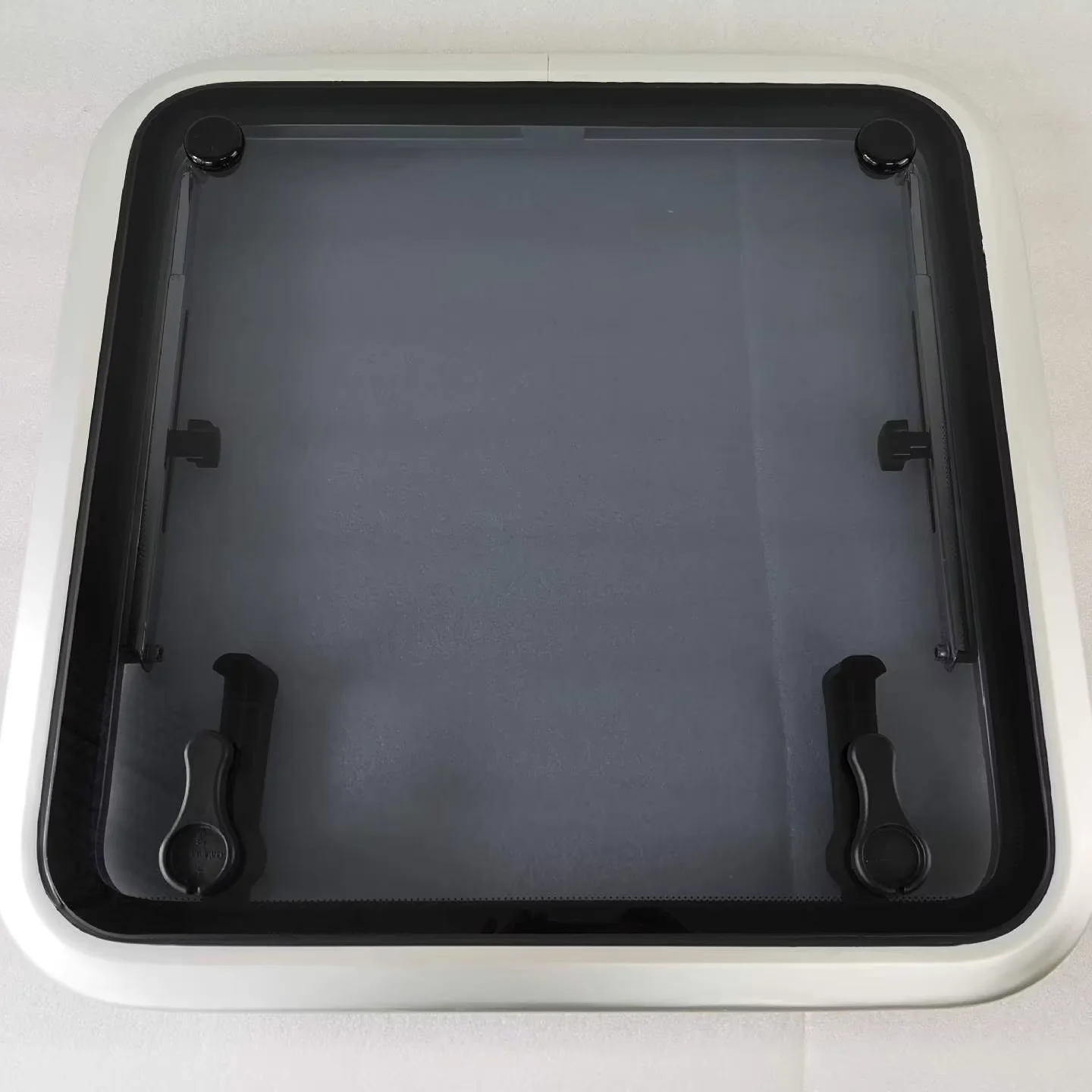 Square Aluminum Alloy Tempered Glass Deck Plate Skylight Porthole New Ventilation Light Transmission Window for Yachts Ships RVs
