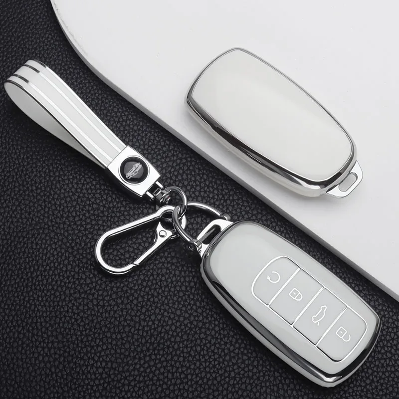 Capa de Chave de Carro TPU para Chery Jaecoo 7 J7 J8 8 Omoda 5 C5 Tiggo 7 8 Pro Max Arrizo 5 Plus Acessórios para Carro