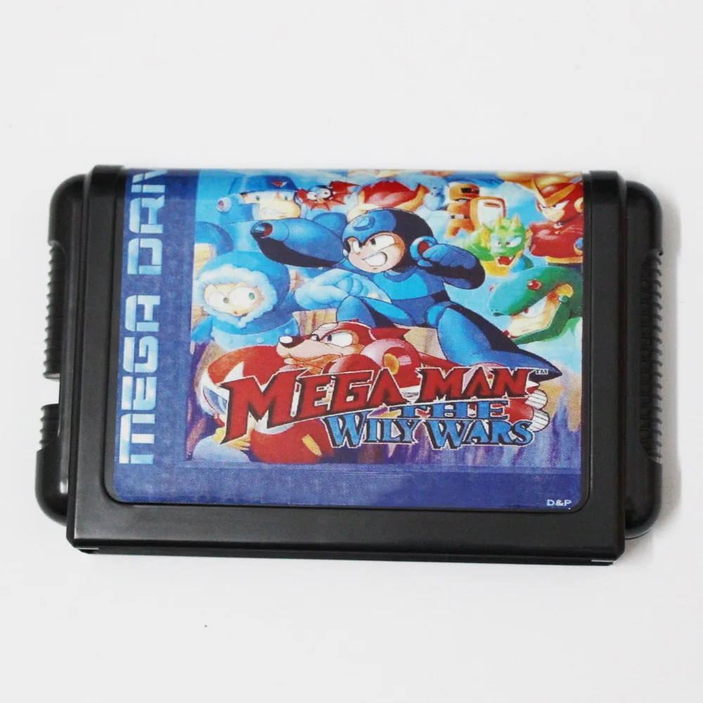 بطاقة ألعاب ميجا مان ذا ويلي وورز 16 بت MD لوحدات تحكم سيجا ميجا درايف جينيسيس 16 بت