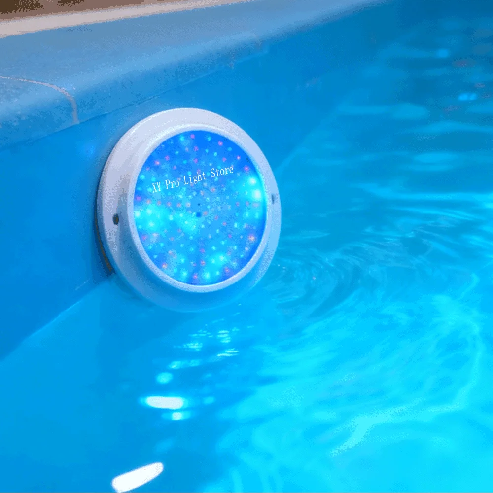 

RGB LED Pool Light 25W with Bluetooth APP Control 12V Waterproof Outdoor/Indoor Underwater Landscape Lamp Fountains Garden Pools