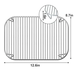 Stainless Steel Outdoor Indoor Grill Stand for OG701 OG751 Woodfire 7 in 1 Grill Sturdy Construction Multi Purpose Use