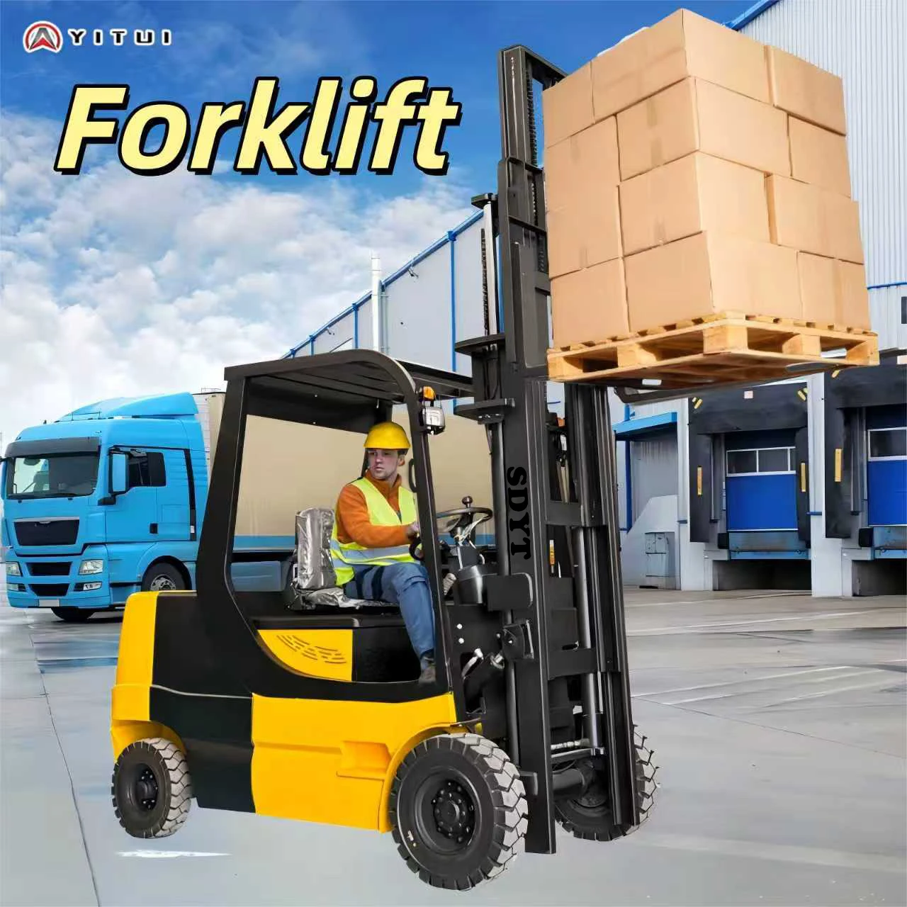 

High quality forklifts are delivered quickly with a complete range of models and accessories and Customized is supported