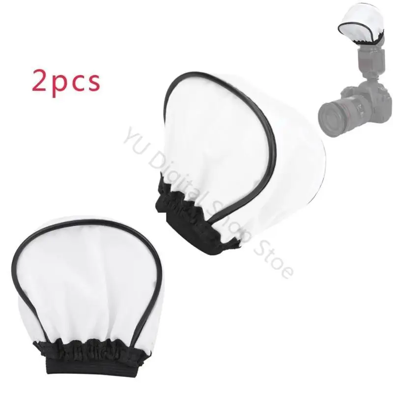 96BA 2-teilige faltbare Mini-Bounce-Diffusor-Portrait-Softbox für Blitz-Speedlites – Detail 10