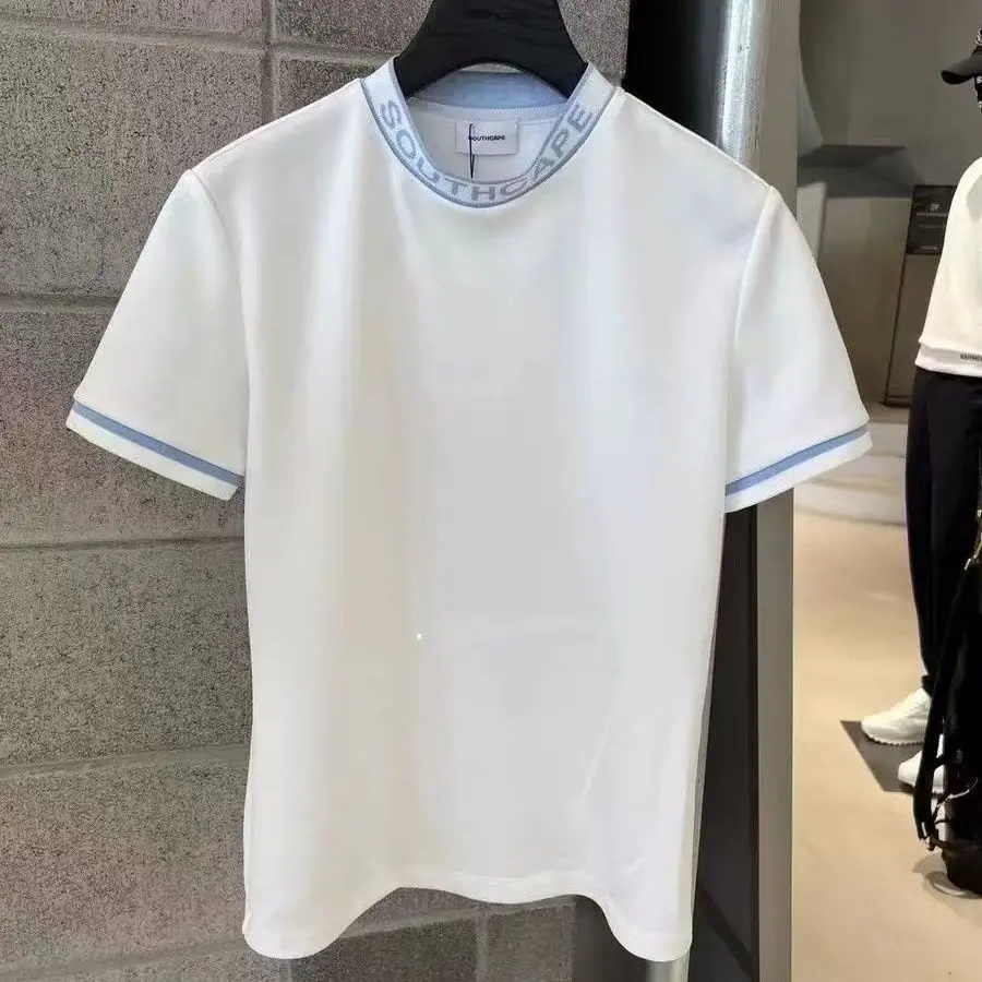 2026 Women Classic Solid Color Golf T Shirts Crew Neck Soft Casual Sports Ladies Basic Golf Tops