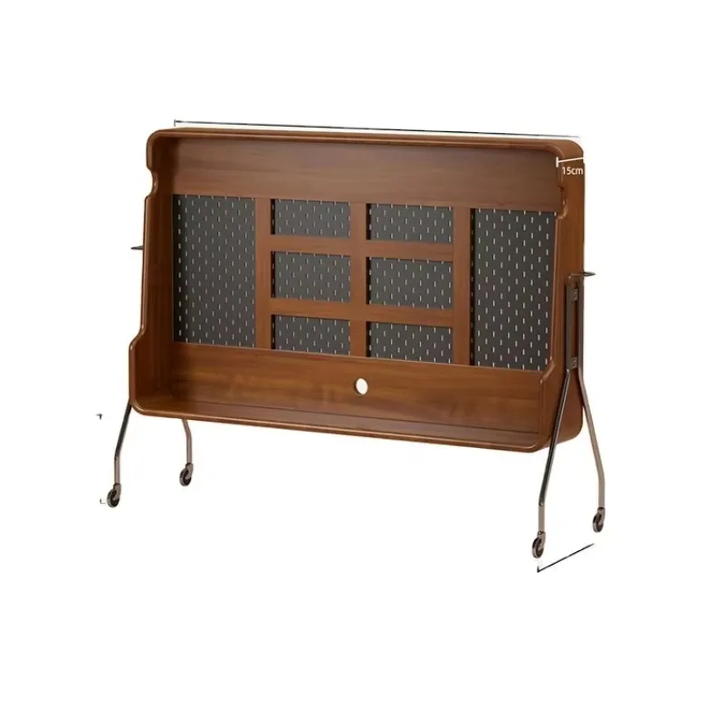 

Removable TV cabinet Living room small solid wood TV stand