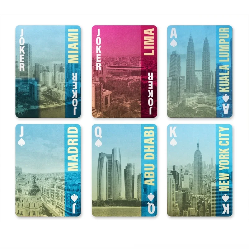 Bicycle Cities of the World Playing Cards Deck USPCC Collectible Poker Entertainment