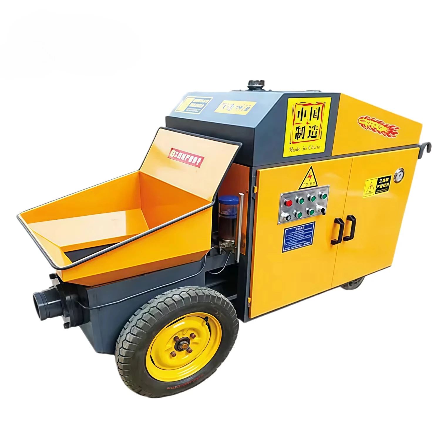 

Популярный мини-электрический бетононасос, эффективный для строительных работ, подача 30 м вертикально, 60 м горизонтально, 8 м³/ч