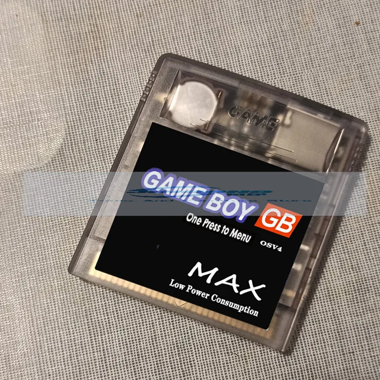 

GBC flash card Everdrive MAX with one-click reset function with 8GTF cassette game power saving