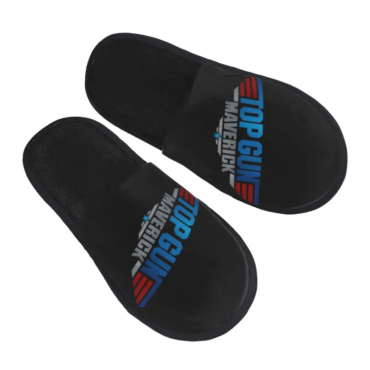 

Custom Hot Film Top Gun Maverick Memory Foam Slippers Women Soft Warm House Slippers