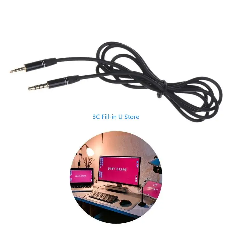 G8TA Sound Cable Replacement for Headphones 3.5mm to 2.5mm Extension  Cord Wire