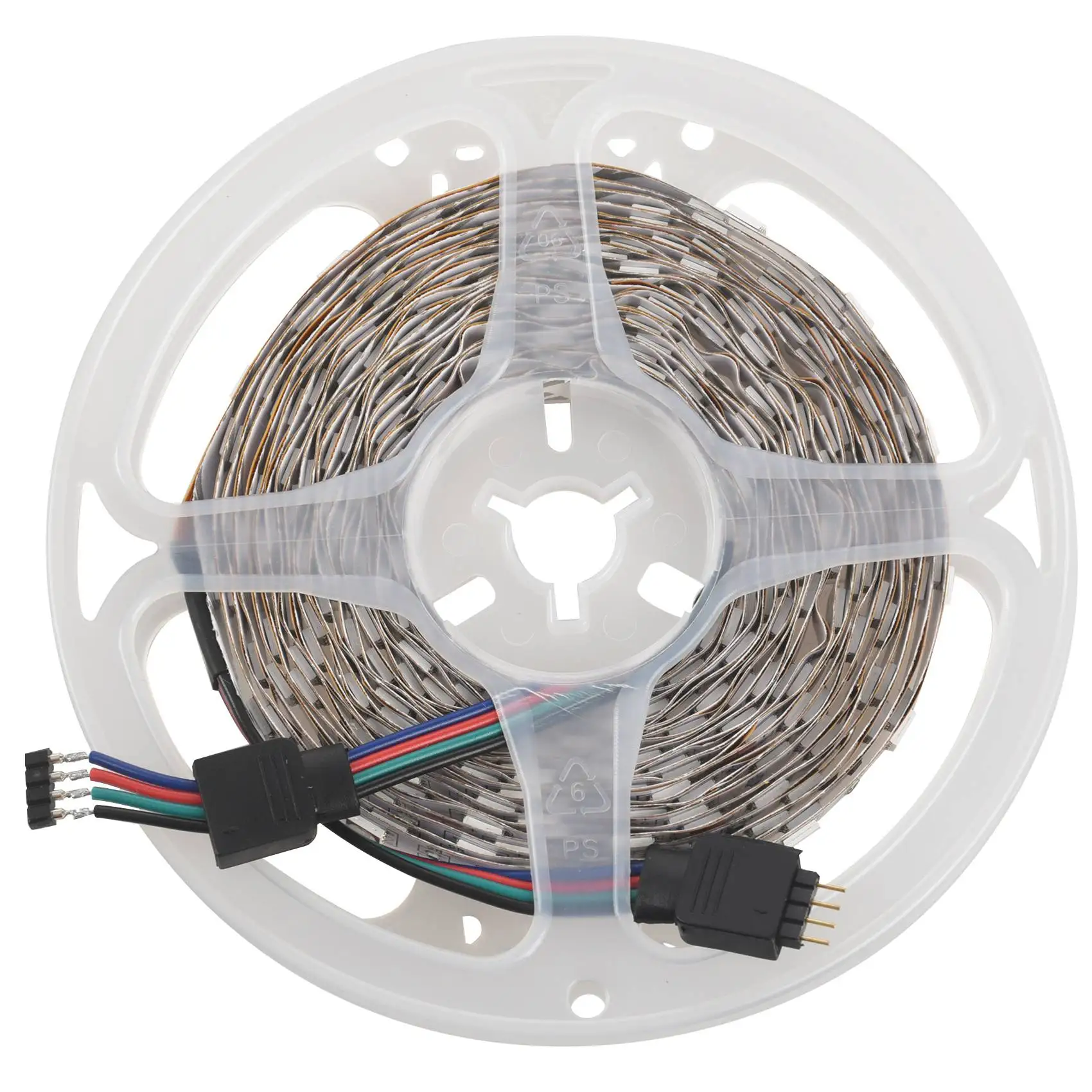 

5M RGB 300 5050 Светодиодная гибкая лента, неводонепроницаемая, DC12VT98C