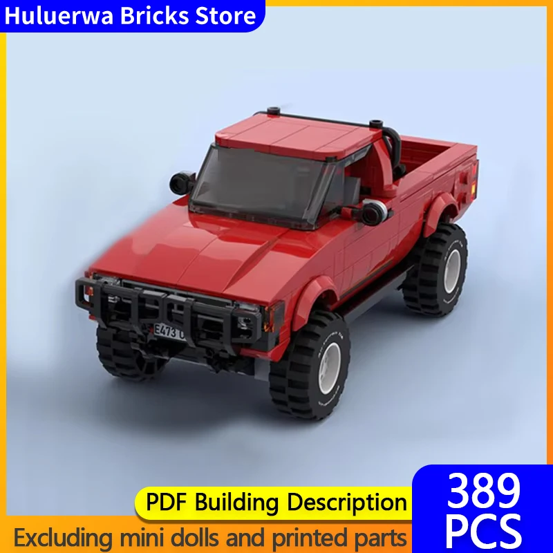 Modelo de carro de cidade moc tijolos de construção caminhão off-road velocidade campeão tecnologia modular presentes feriado montar crianças brinquedos terno