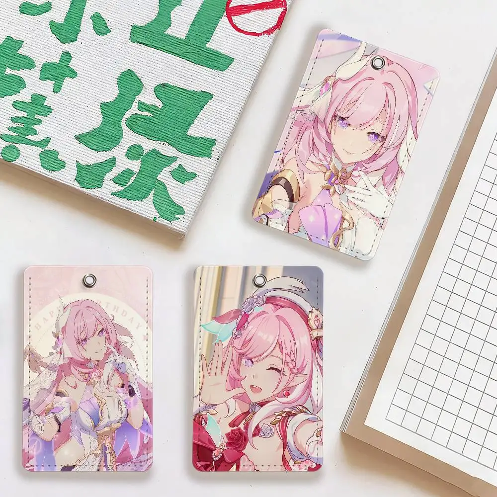 

Elysia Honkai Impact 3rd ремешок для карт тренажерный зал брелок для ключей DIY подвесной веревочный брелок аксессуары подарки