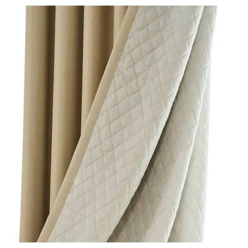 Sound Insulation Full Shading Thermal Insulation Curtains Sound Absorption Thickened Bedroom Shading Cloth