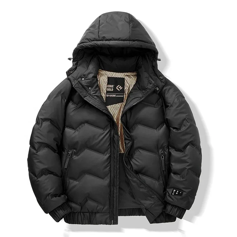 Winter White Duck Down Jacket Men Thick Warm High Quality Bomber Fashion Puffer Jackets Casual Solid Waterproof Male Coat