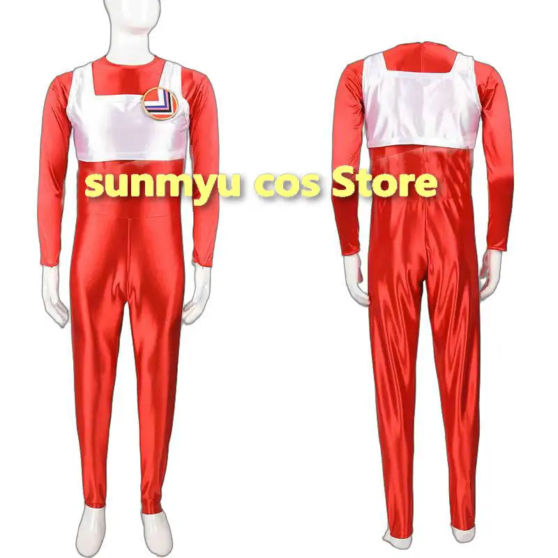 Dengeki sentai changeman cosplay traje tamanho personalizado changemen pertencem às blitz rangers cosplay bodysuits