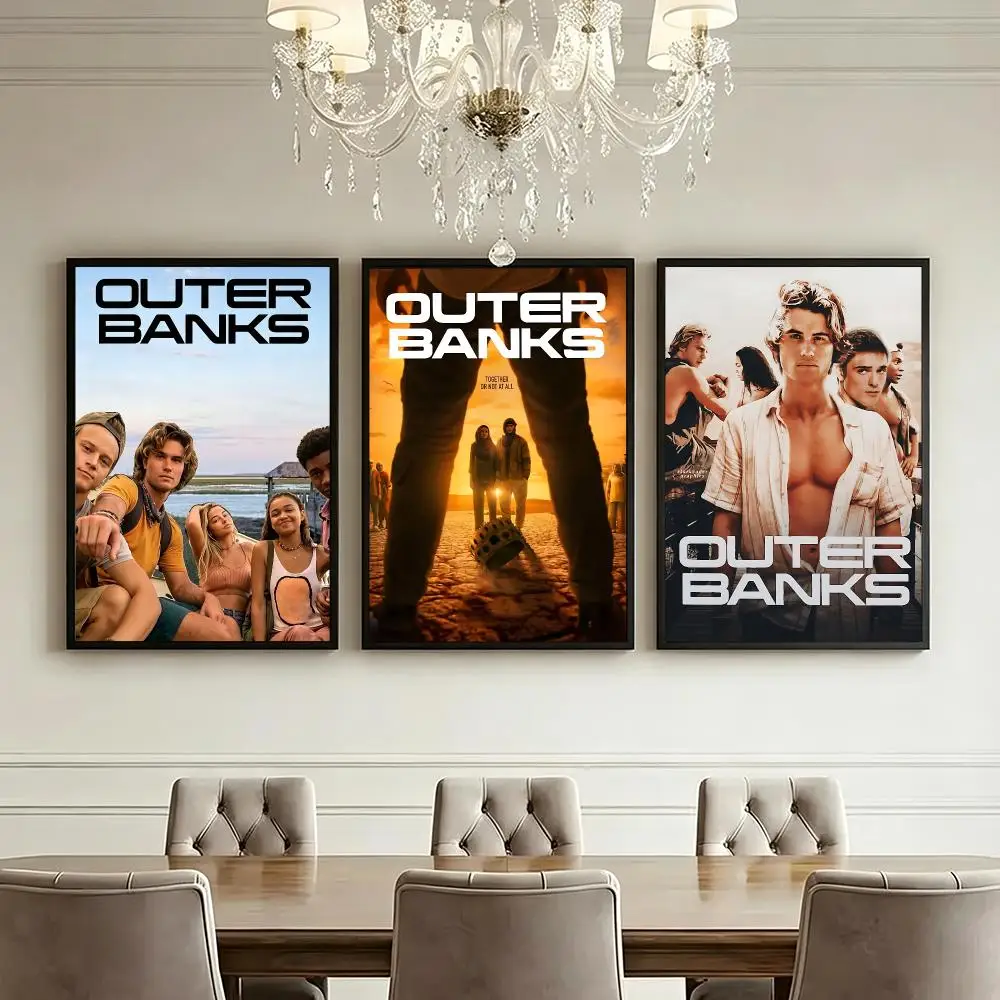 series Outer Banks Poster HD Poster High End Luxury Home Decoration Suitable for Living Room Bedroom Corridor and Gift Giving