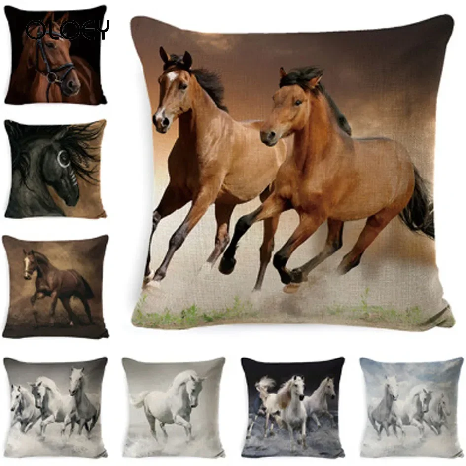 Home Fabric Pillow Waist European Style Oil Painting Saddle Pillow Cover Office Bedroom Seat Car Seat Decorative Pillow Cover  .