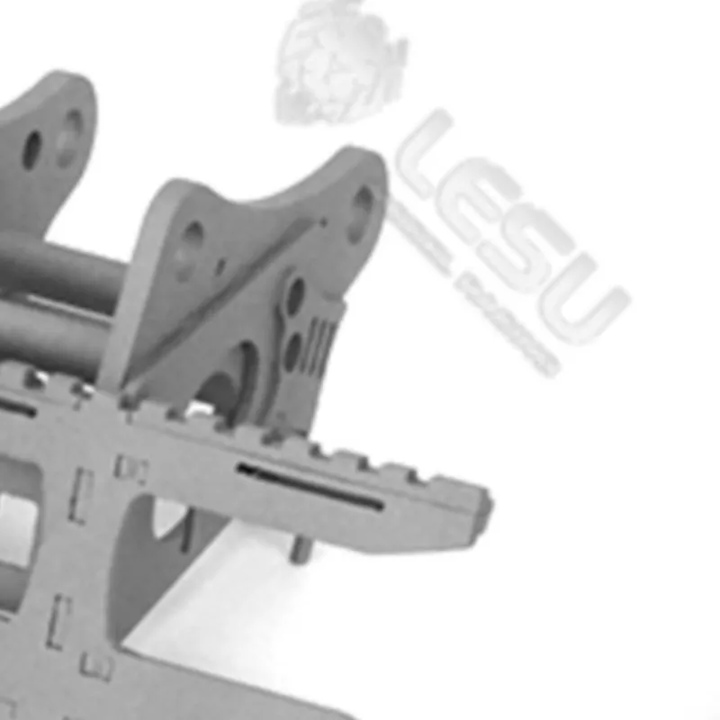 

Metal Fork Bucket for LESU 1/14 374 C374F RC Hydraulic Excavator DIY Radio Control Digger Model Cars Part