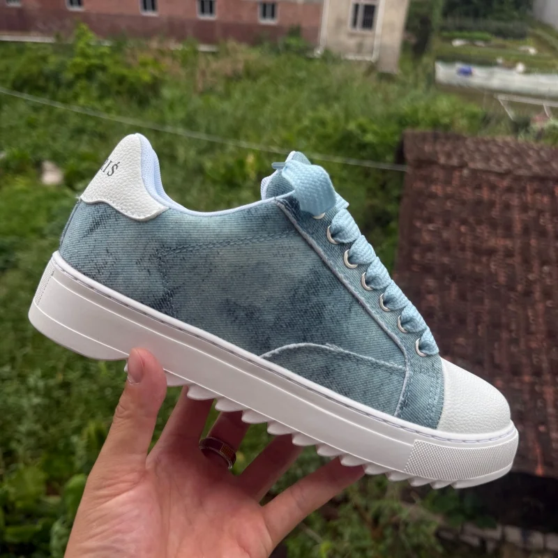 New Numeris Canvas Slip-On Shoes Popular Style Casual All-Match Unisex Net-Structured Rubber Outsole Round-Toe Comfortable