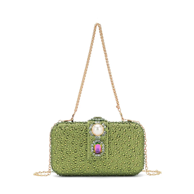 

Dinner Rhinestone Bag Shiny Luxury Hot Diamond Shoulder Bag Party Banquet Evening Dress Women's Bag