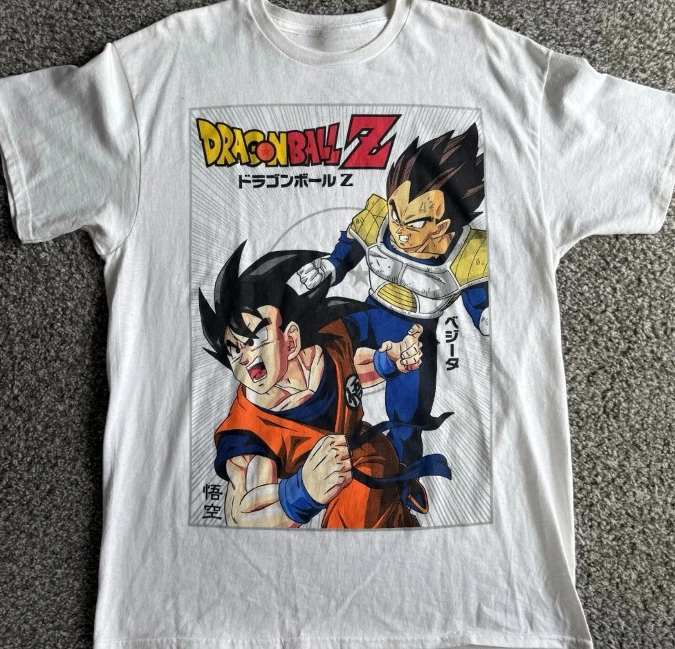 Dragon Ball Z Japanese Anime Printed Men's T-Shirt Goku Boy Children's Harajuku Short Sleeve Kids T-shirt Clothing Tee Tops