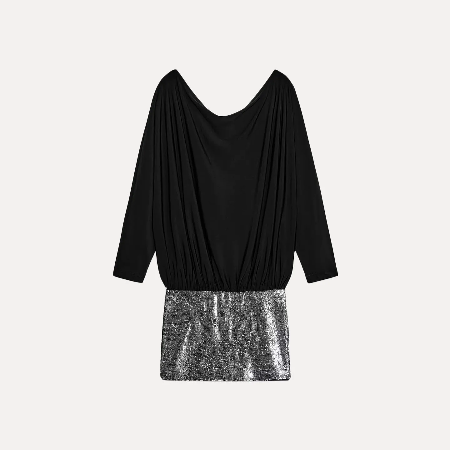 Faionable ronde Ne Splice kralen versierd ort Dr Z dames nieuwe 2025, Ele Sle Long Sve casual fit Dr