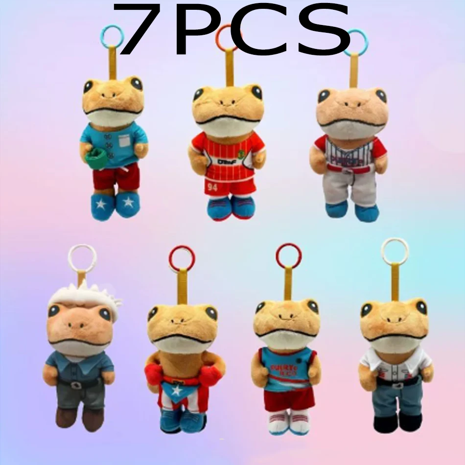 

Style Puerto Rican Frog Stuffed Animal,Bad Bunny El Sapo Concho Plush Toy,Unique Rare Collectible Gift for Fans, Reggaeton Music