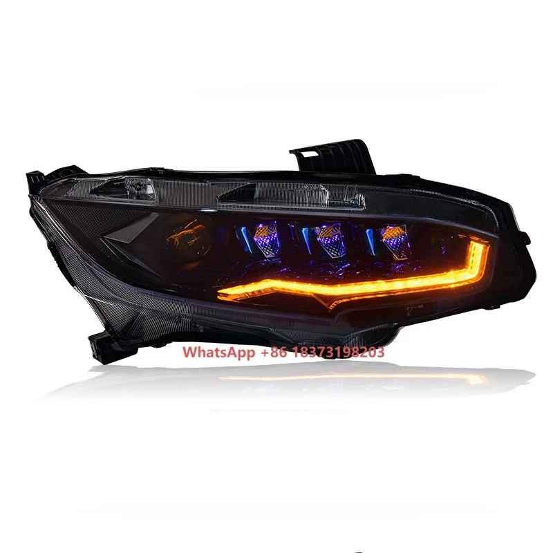 

For Honda for Civic 10th Generation LED Headlights Halogen & Xenon Accessories for 2016-2021 Models