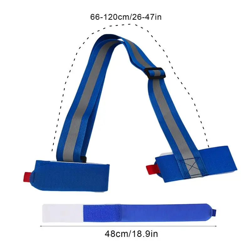 Плечевой ремень для саней, переноска для ботинок, регулируемый плечевой ремень, удобный лыжный плечевой ремень, устойчивый прочный ремень для
