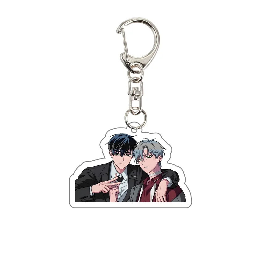 Anime Alien Stage ivan till Acrylic Desktop key chain Figure Standing Decor Collect Cosplay key ring Gift 6cm New