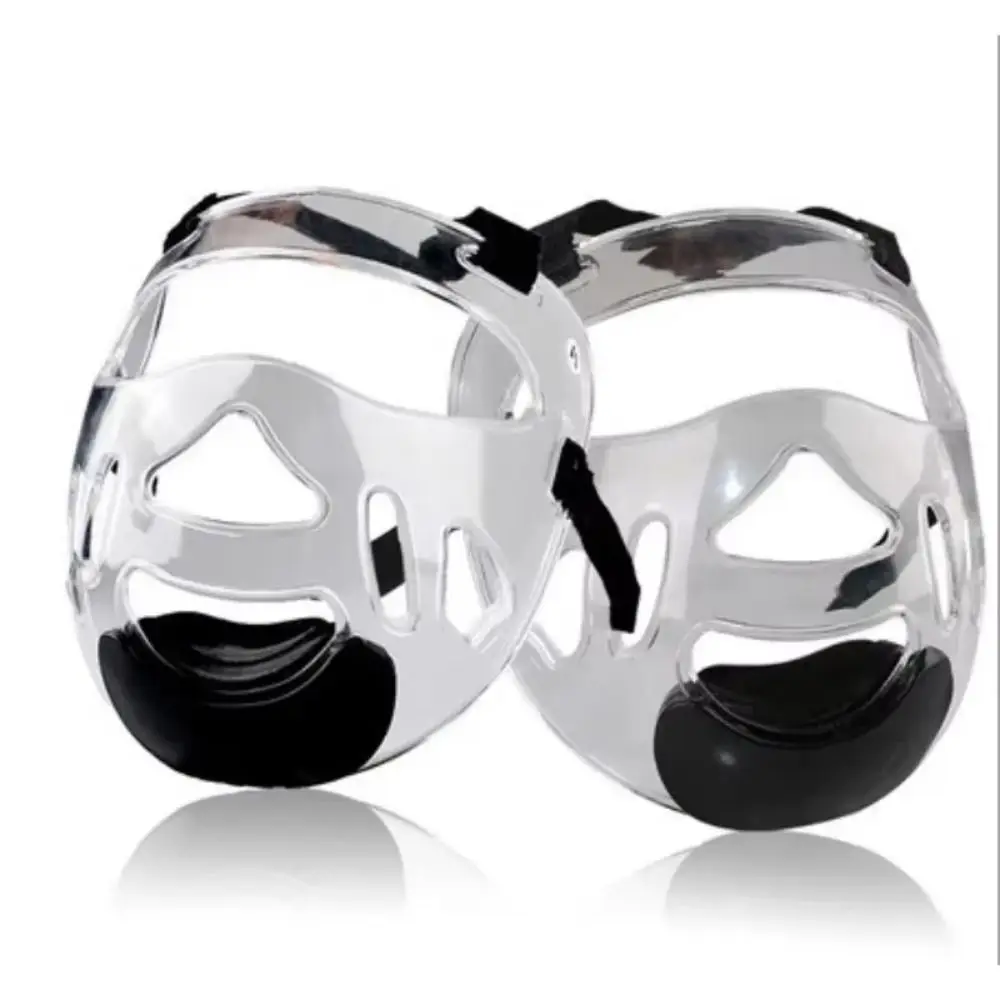 Breathable Taekwondo Face Shield Detachable Transparent Mask Taekwondo Helmet Gear Anti-Scratch Lightweight Taekwondo Helmet