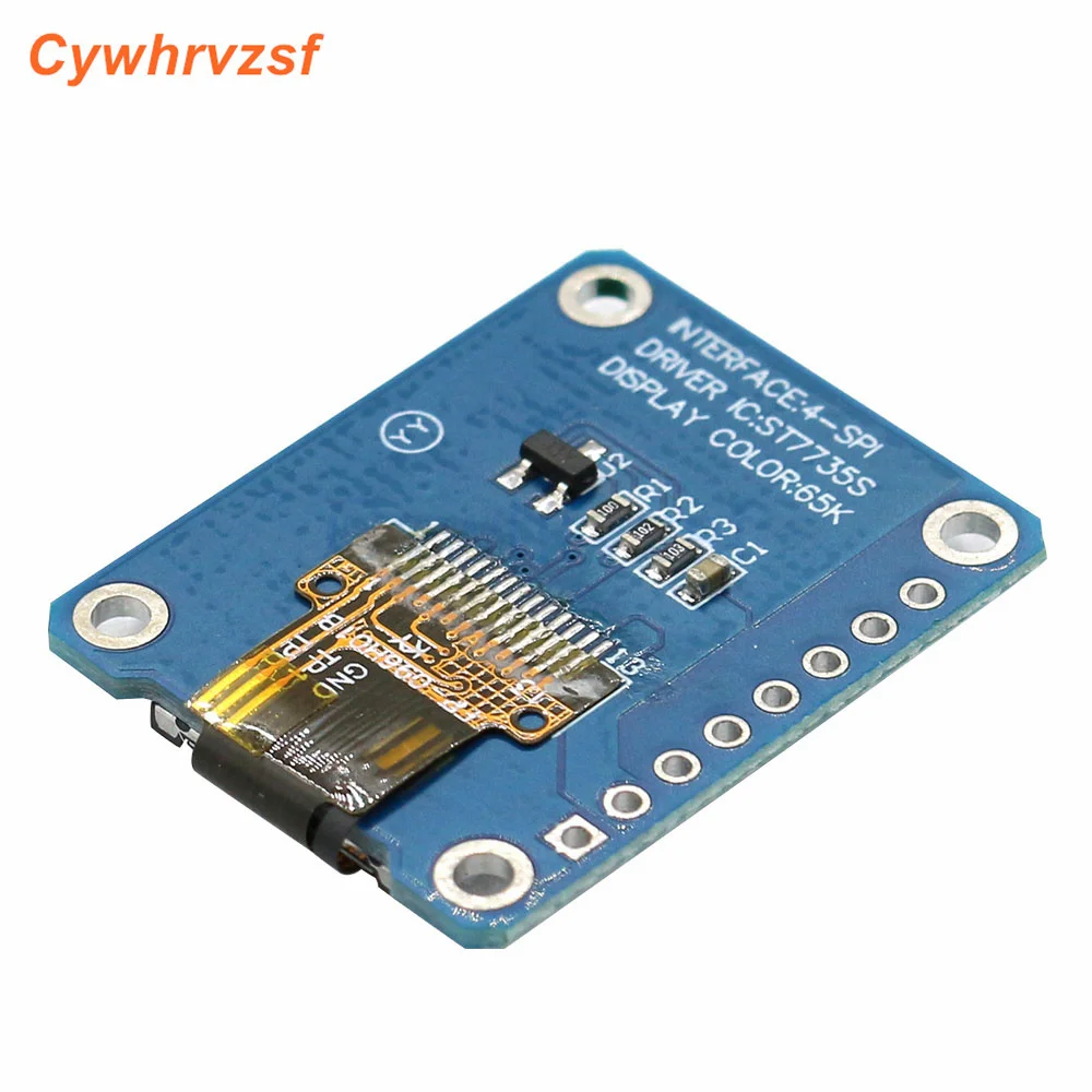 IPS 0.96 inch 8 Pin SPI HD 65K Full Color TFT Module ST7735 Drive IC 80*160 LCD Display 3.3V SPI Interface for Arduino DIY
