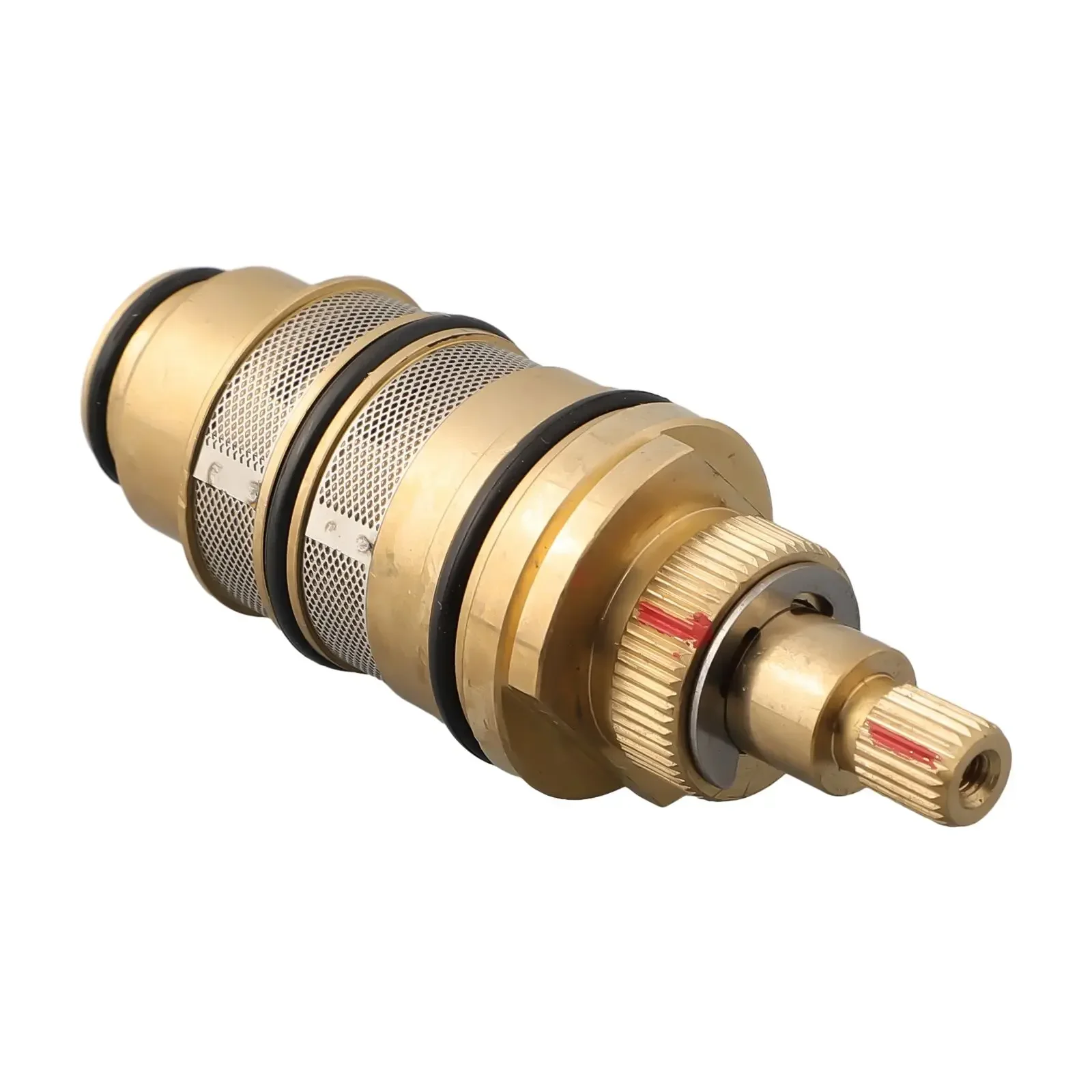 Thermostatic Spool Brass Faucet Cartridges For 20 - 50 Degrees Celsius For Hermostatic Cartridge Bar Type For Solar