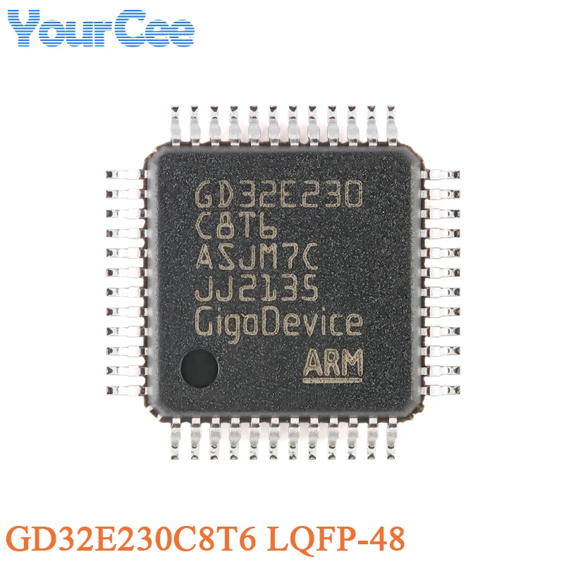 5PCS GD32E230C8T6 GD32E230F4P6TR GD32E230F4V6TR GD32E230F6P6TR GD32E230F6V6TR GD32E230F8P6TR GD32E230F8V6TR GD32E230G6U6TR